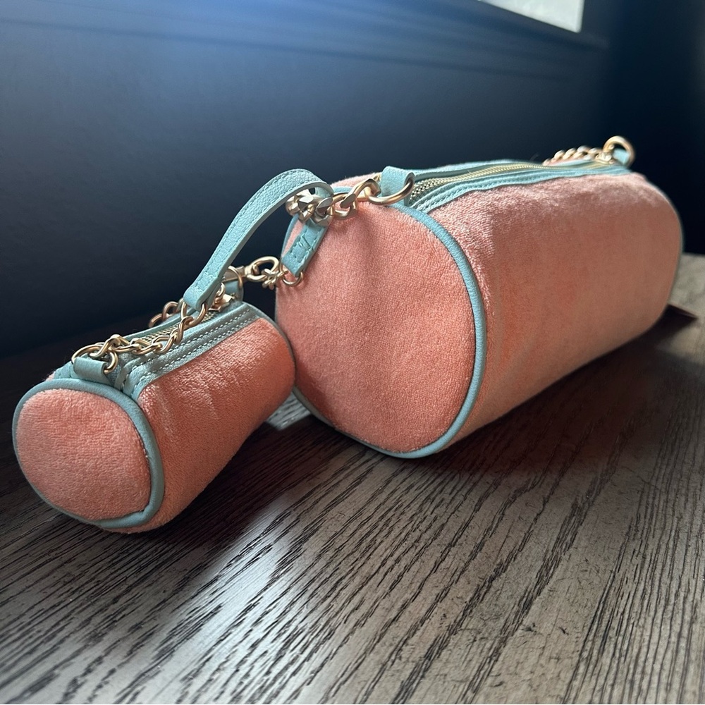 Juicy Couture Orange Terry Barrel Mini Bag Exclusive Y2K - Picture 3 of 6